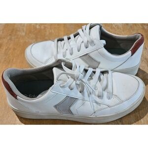 Dr Scholls Madison Lace Sneakers Womens 9 White Platform Casual Comfort Shoes